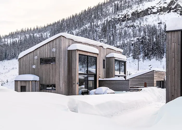 펜션 In Out, Modern Comfort By The Slopes 헴세달